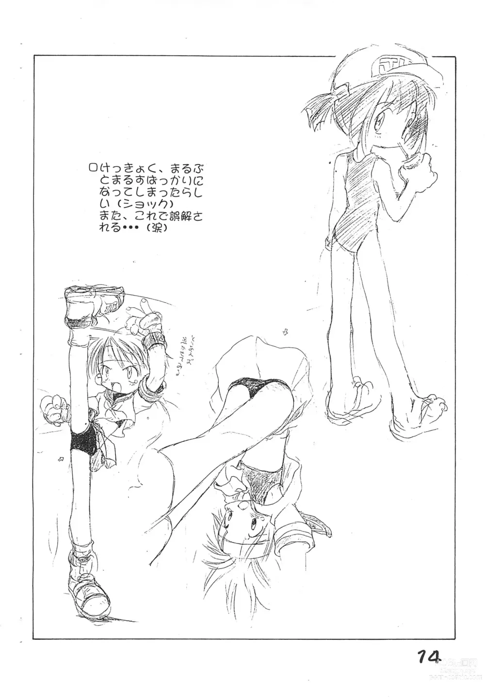 Page 14 of doujinshi RR-KGK VOL.01