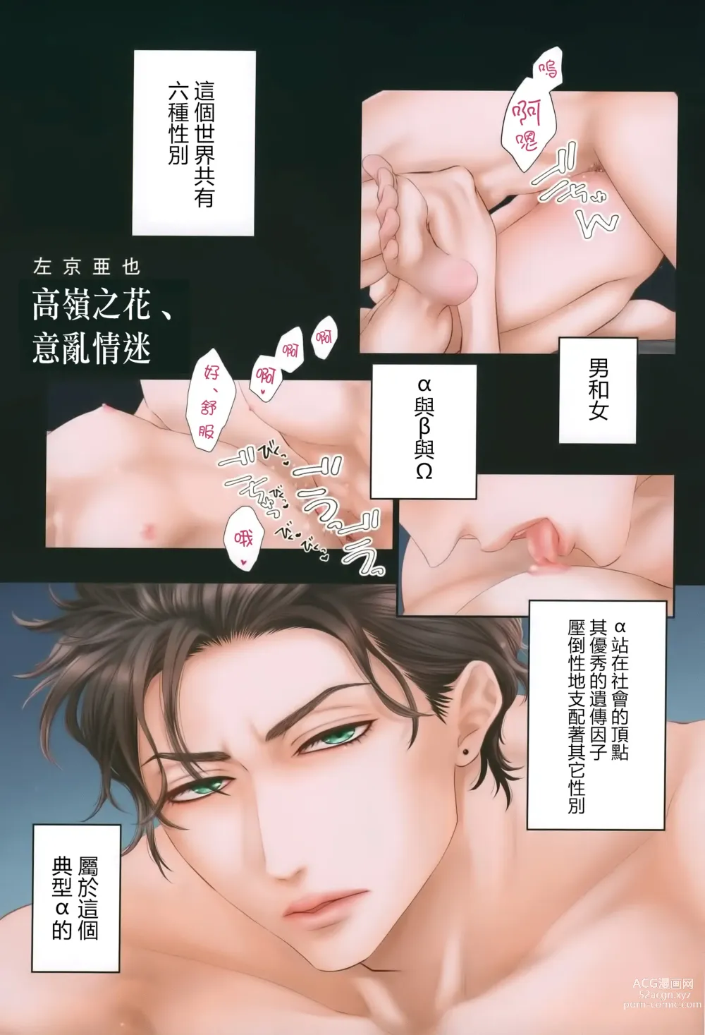 Page 2 of manga 高嶺之花、意乱情迷 01-07