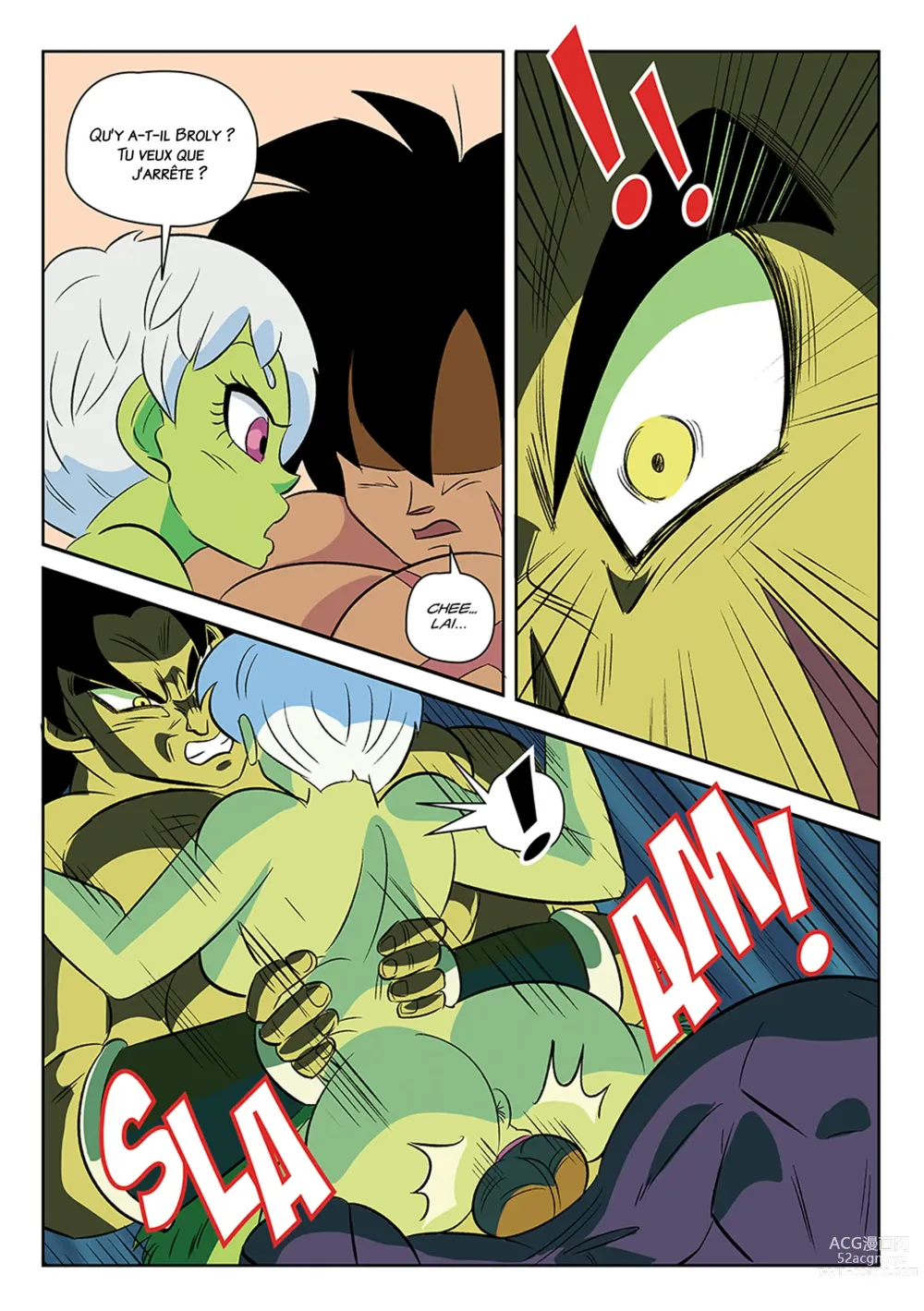 Page 15 of doujinshi Broly X cheelai