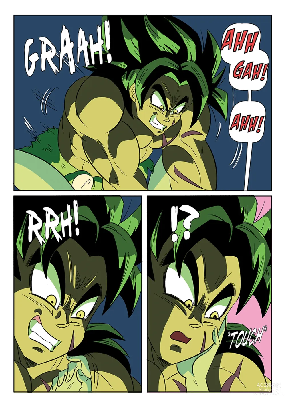 Page 20 of doujinshi Broly X cheelai