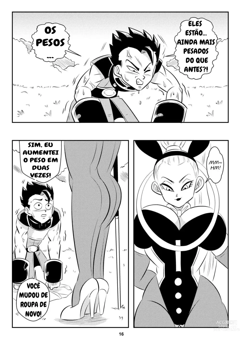 Page 17 of doujinshi Heavenly Training