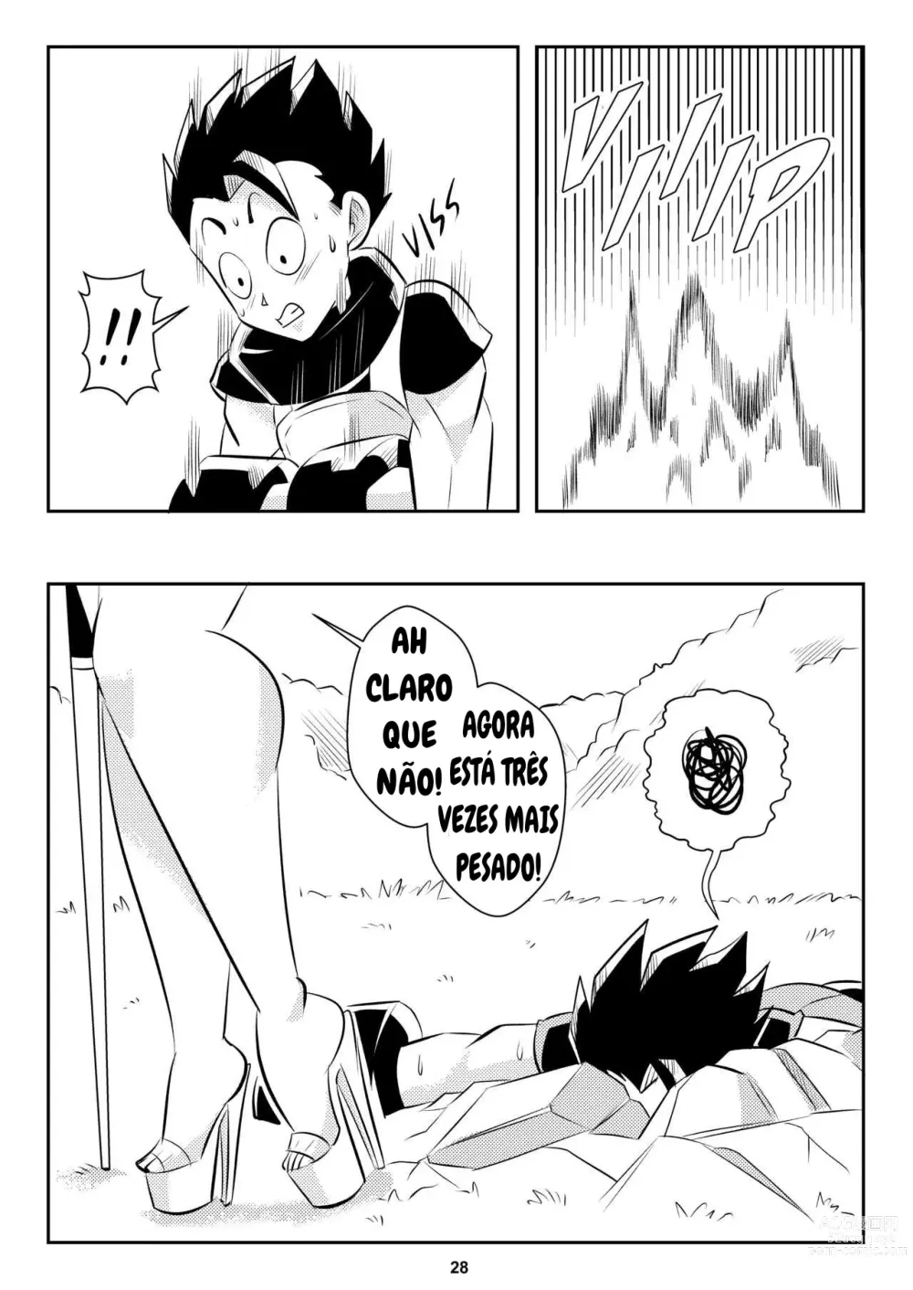 Page 29 of doujinshi Heavenly Training