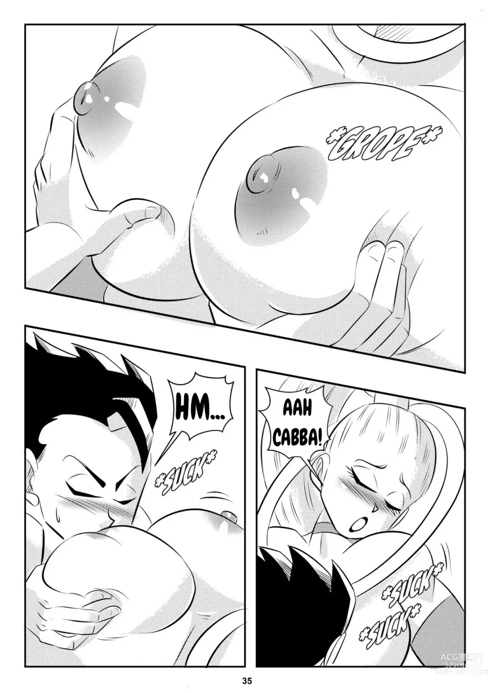 Page 36 of doujinshi Heavenly Training