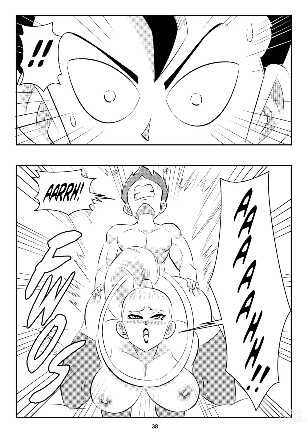 Page 39 of doujinshi Heavenly Training