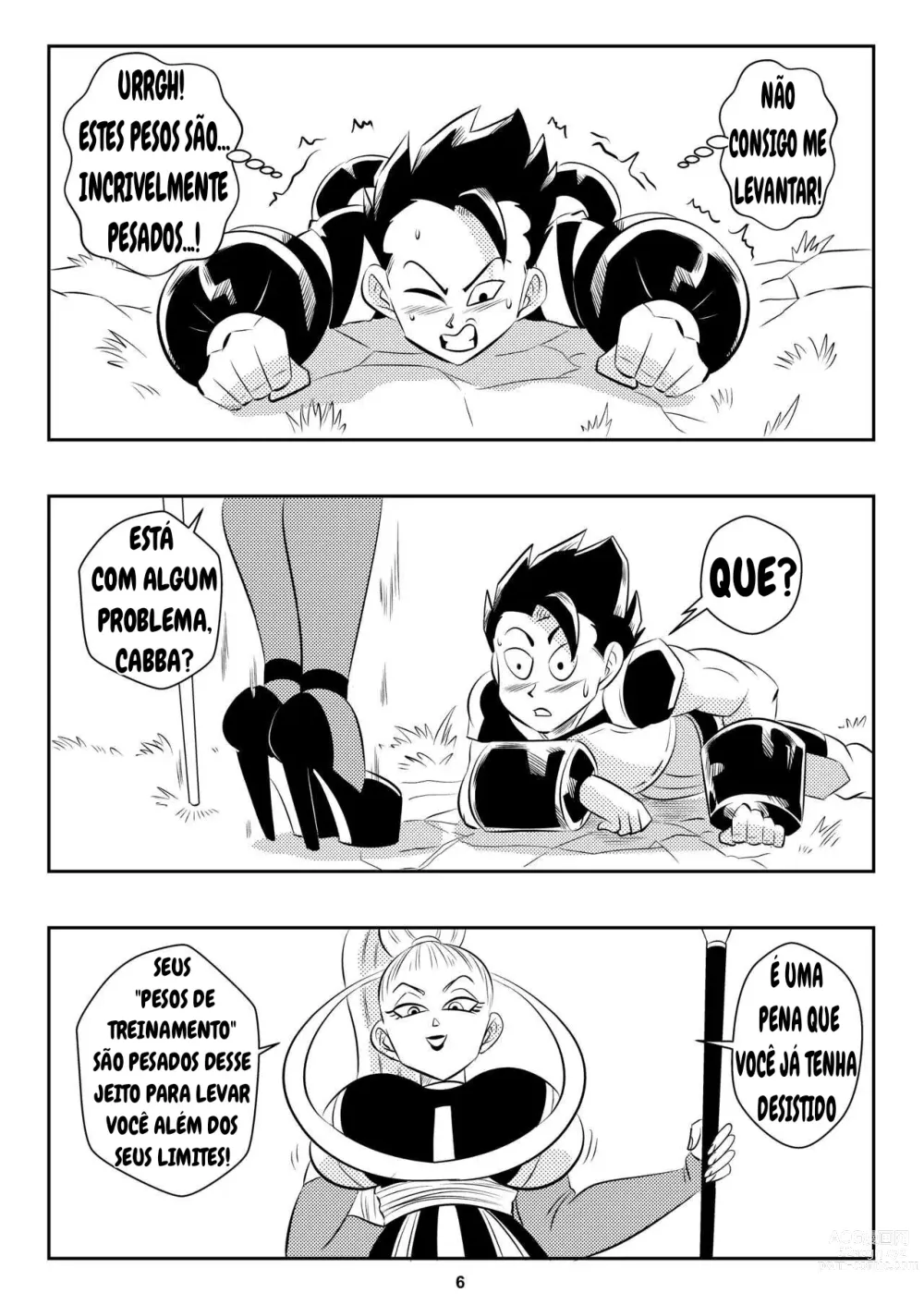 Page 7 of doujinshi Heavenly Training