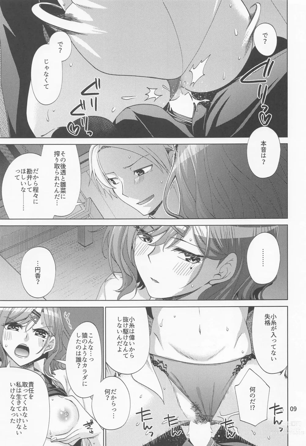 Page 8 of doujinshi Sex ni Dohamari shita Higuchi Madoka