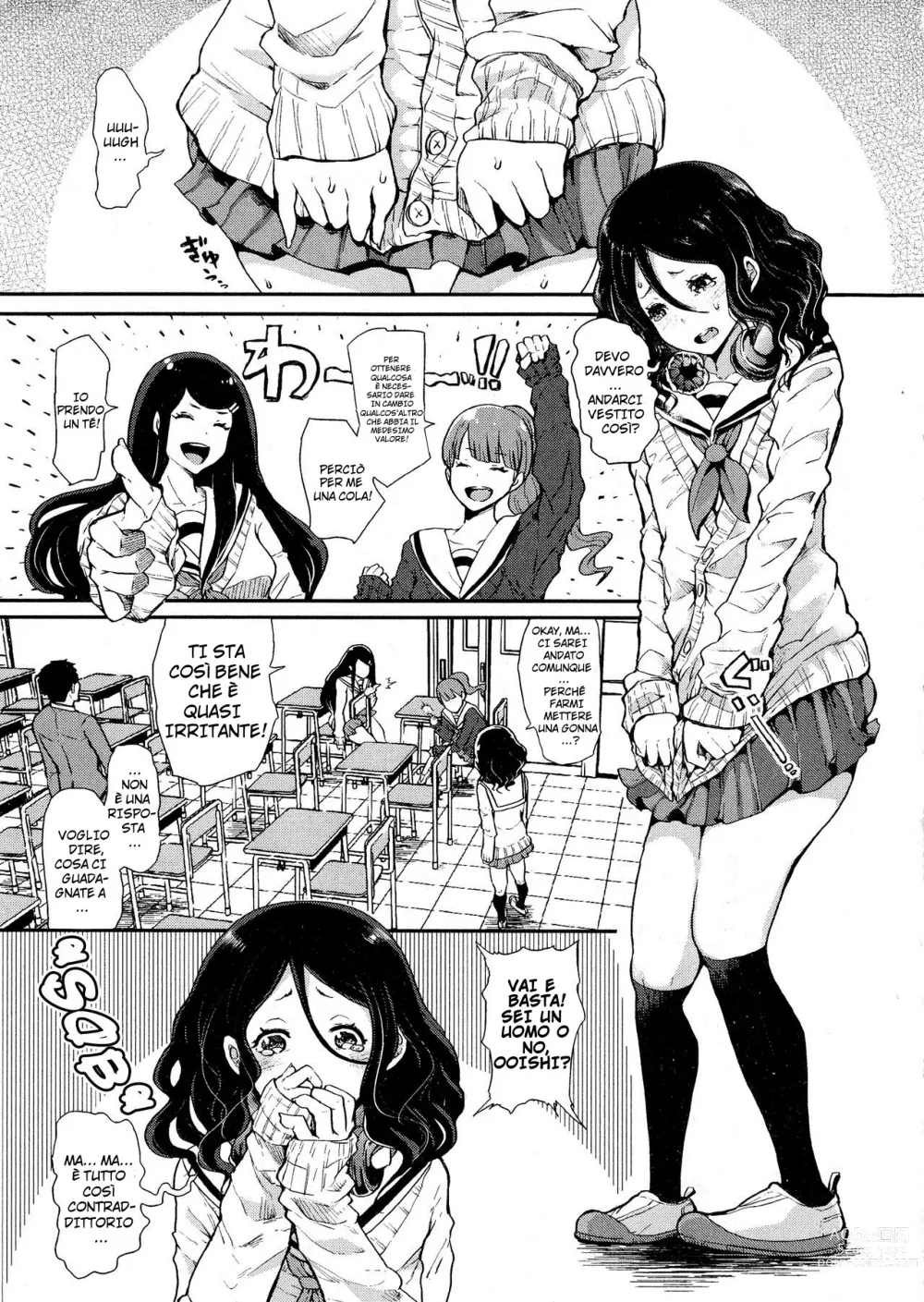 Page 5 of manga Josou Kouhai-kun x Otokogirai-chan