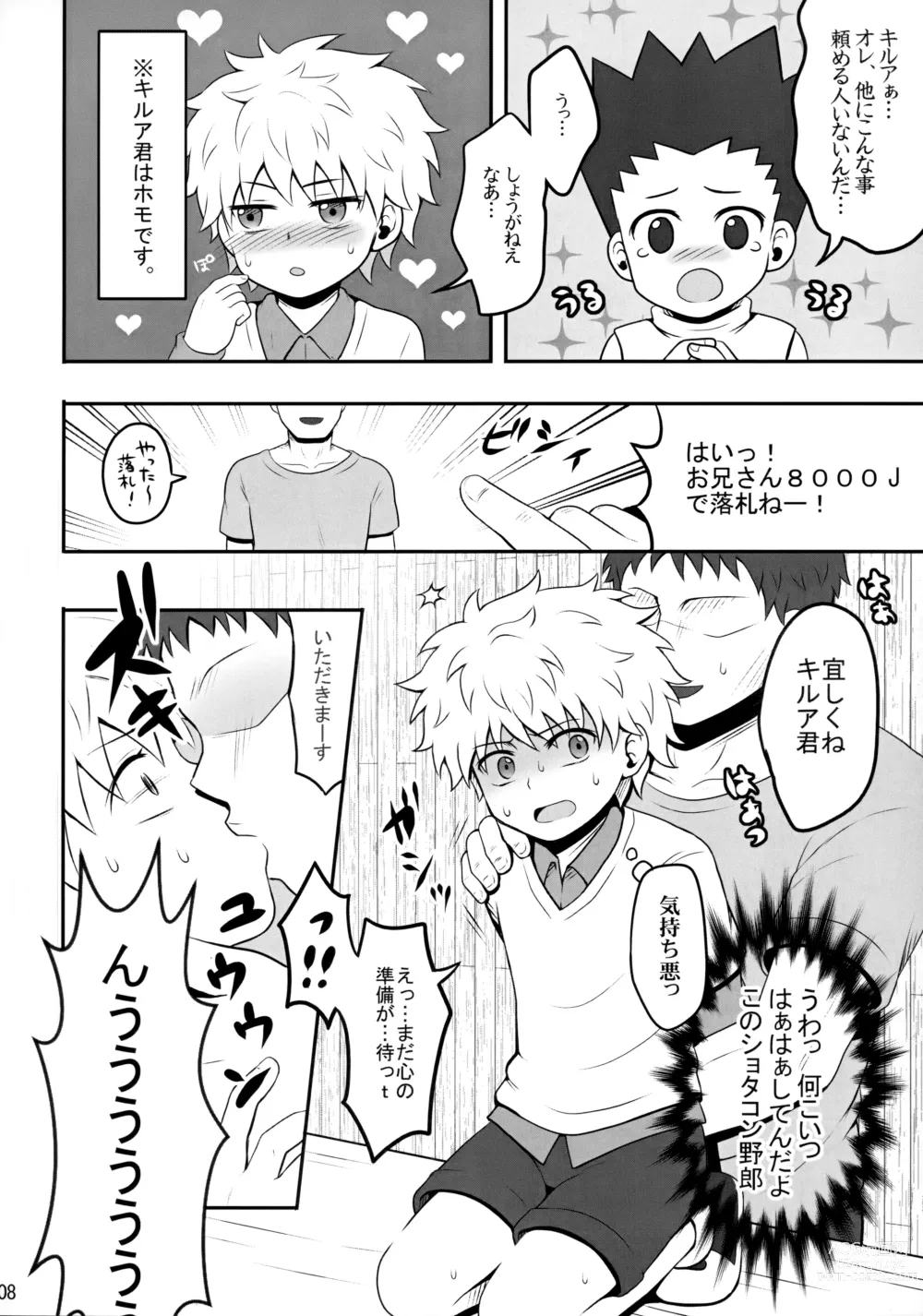 Page 7 of doujinshi Sannan ga Ecchi na Jouken Kyoubai ni Deru Ohanashi.