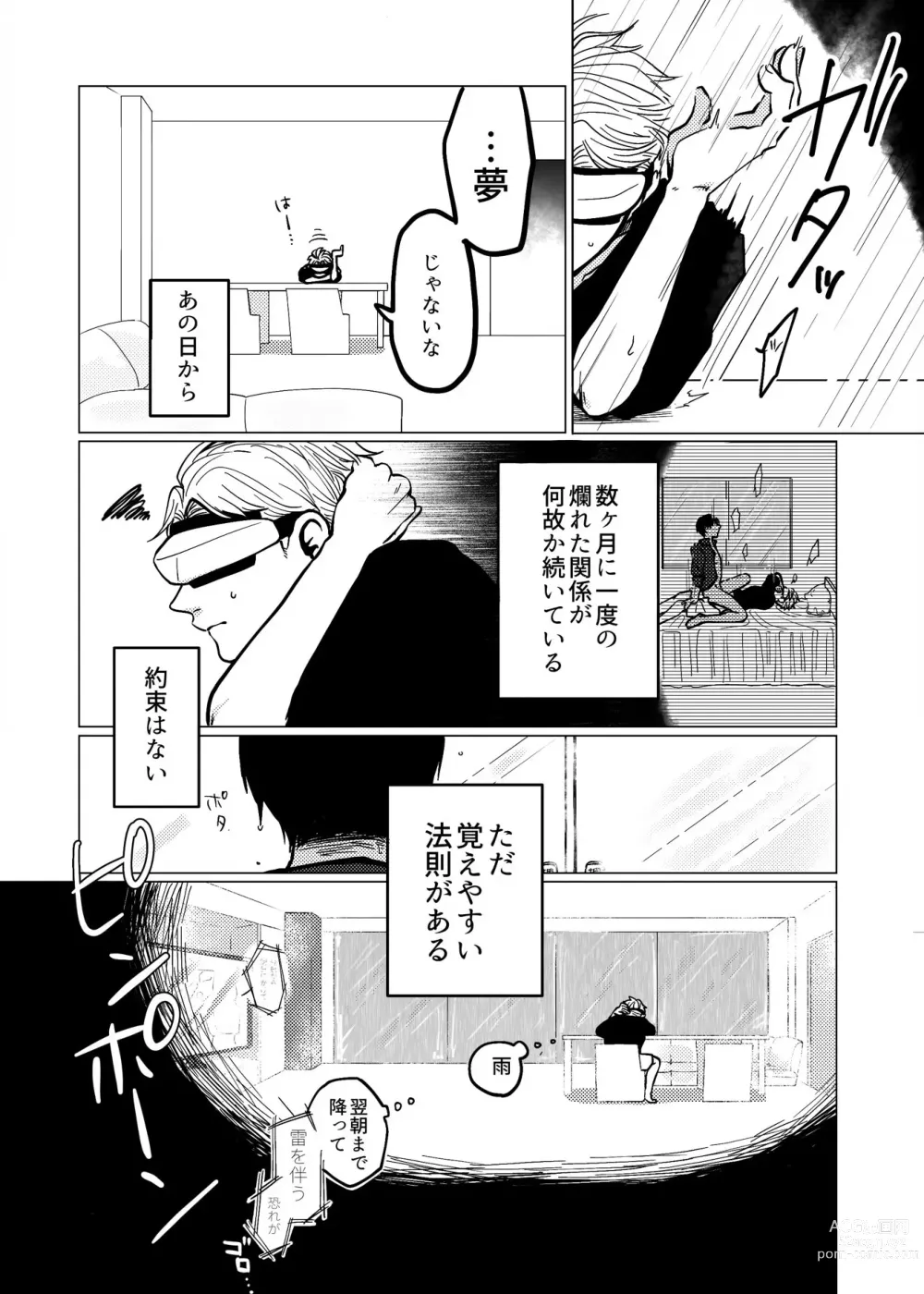 Page 6 of doujinshi Koroshite Kurete Kamawanai kara Ano Basho ni Kaesanai de