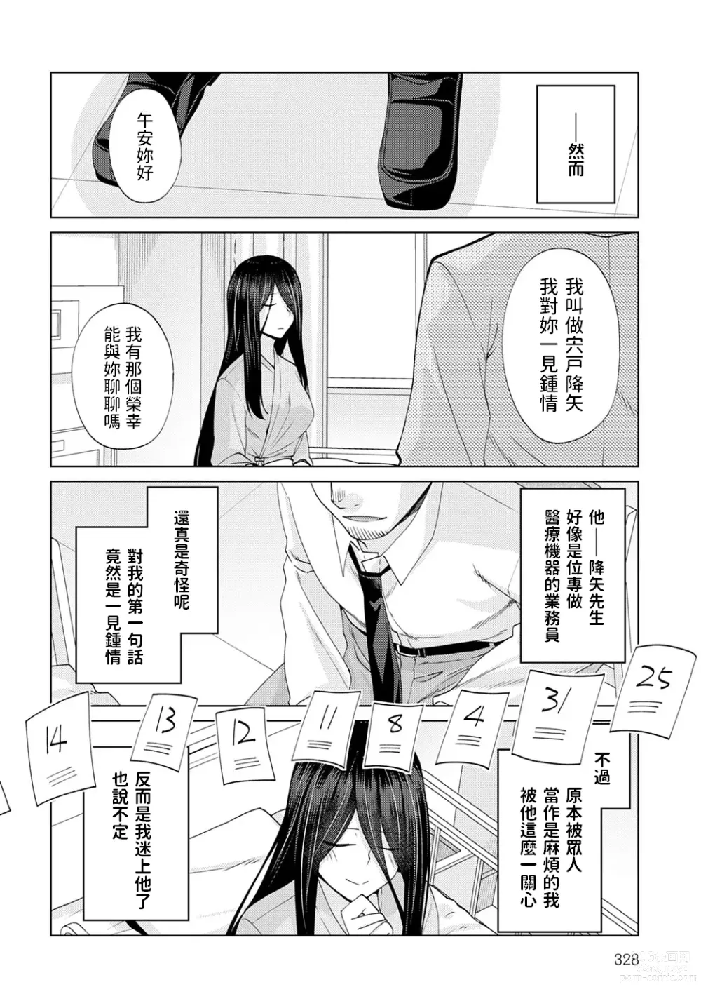 Page 6 of manga Mabushi Sugite Mienai