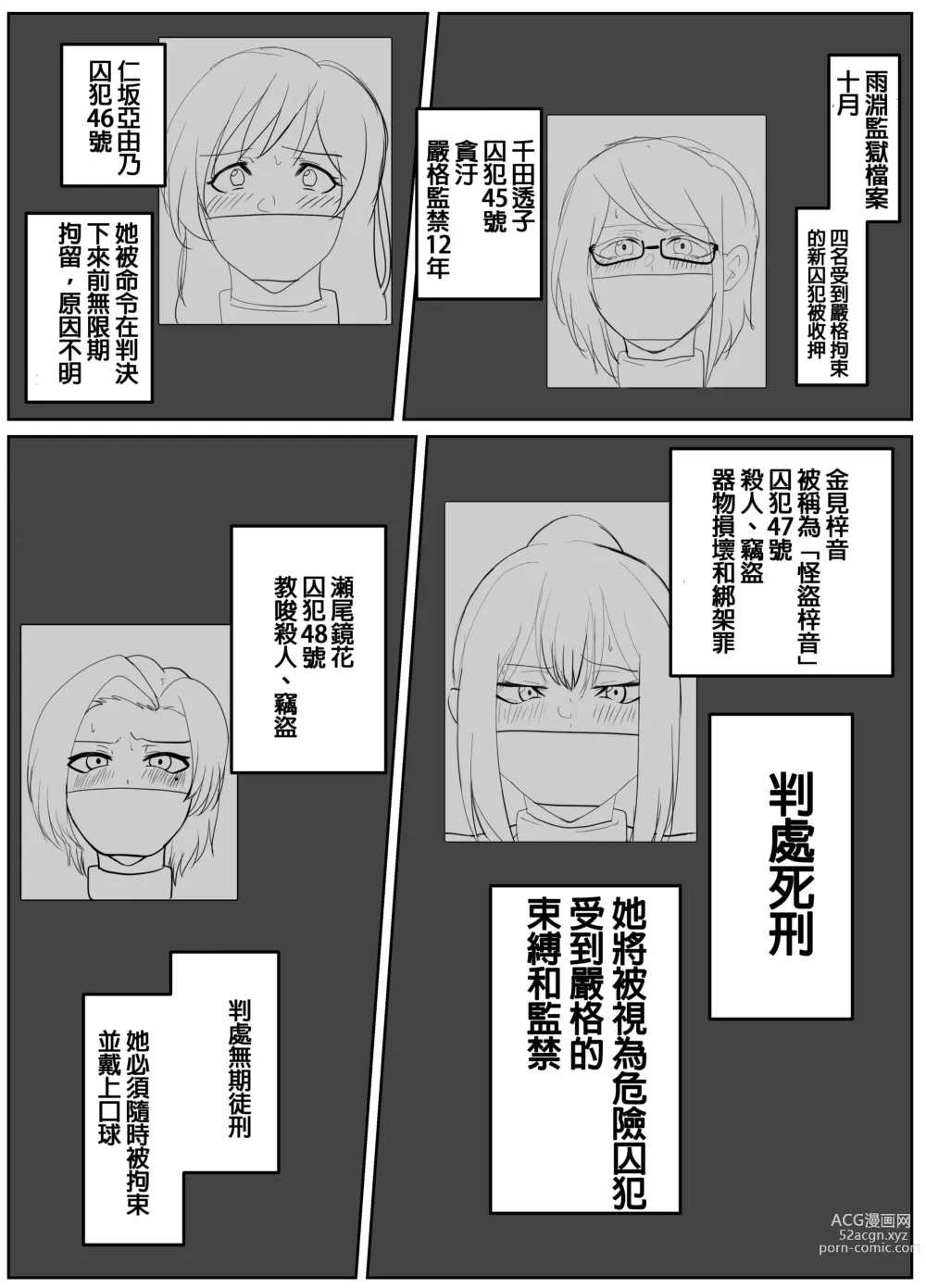 Page 34 of doujinshi 四人的囚犯