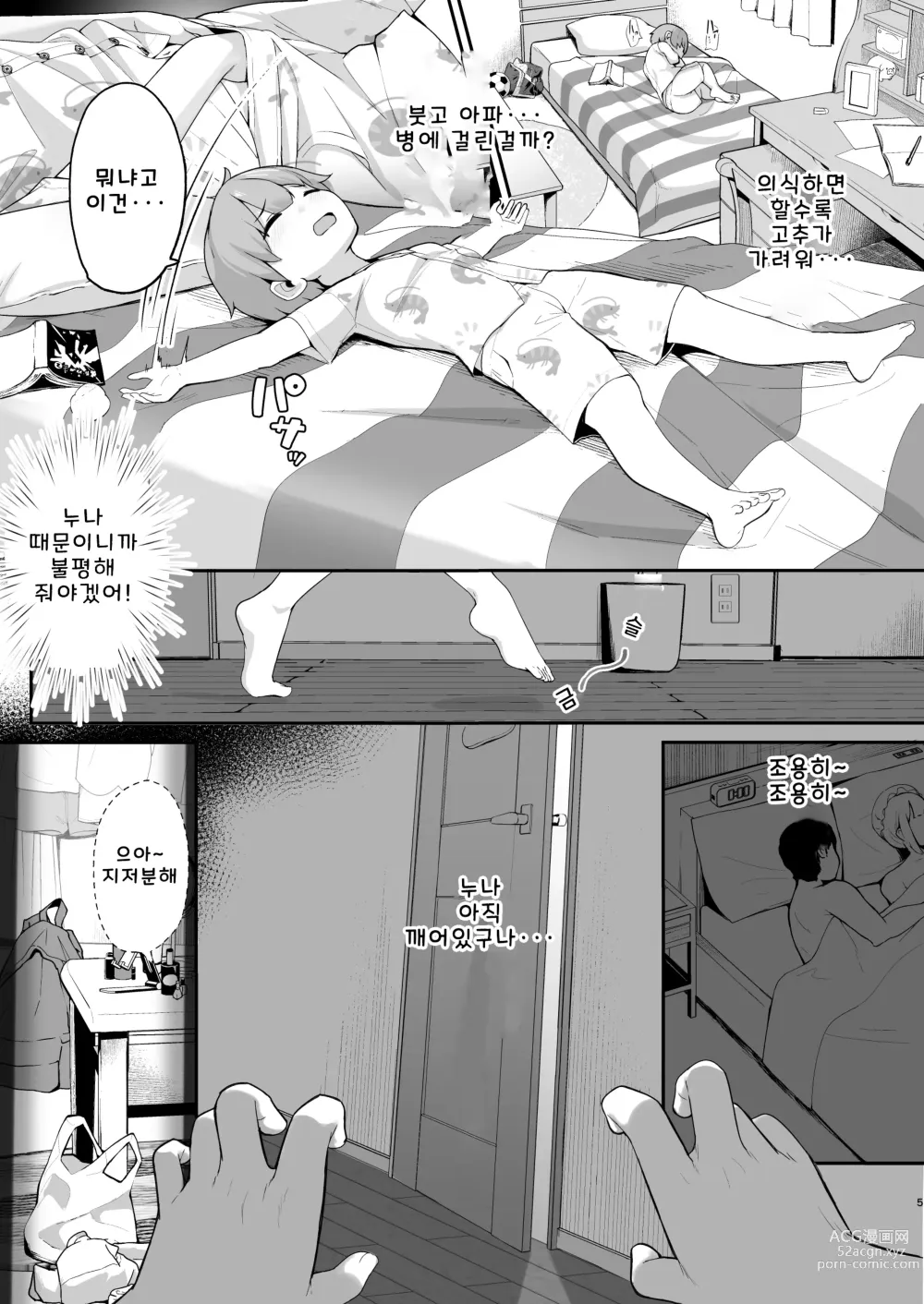 Page 5 of doujinshi 나와 털털한 누나의 성욕 처리 생활