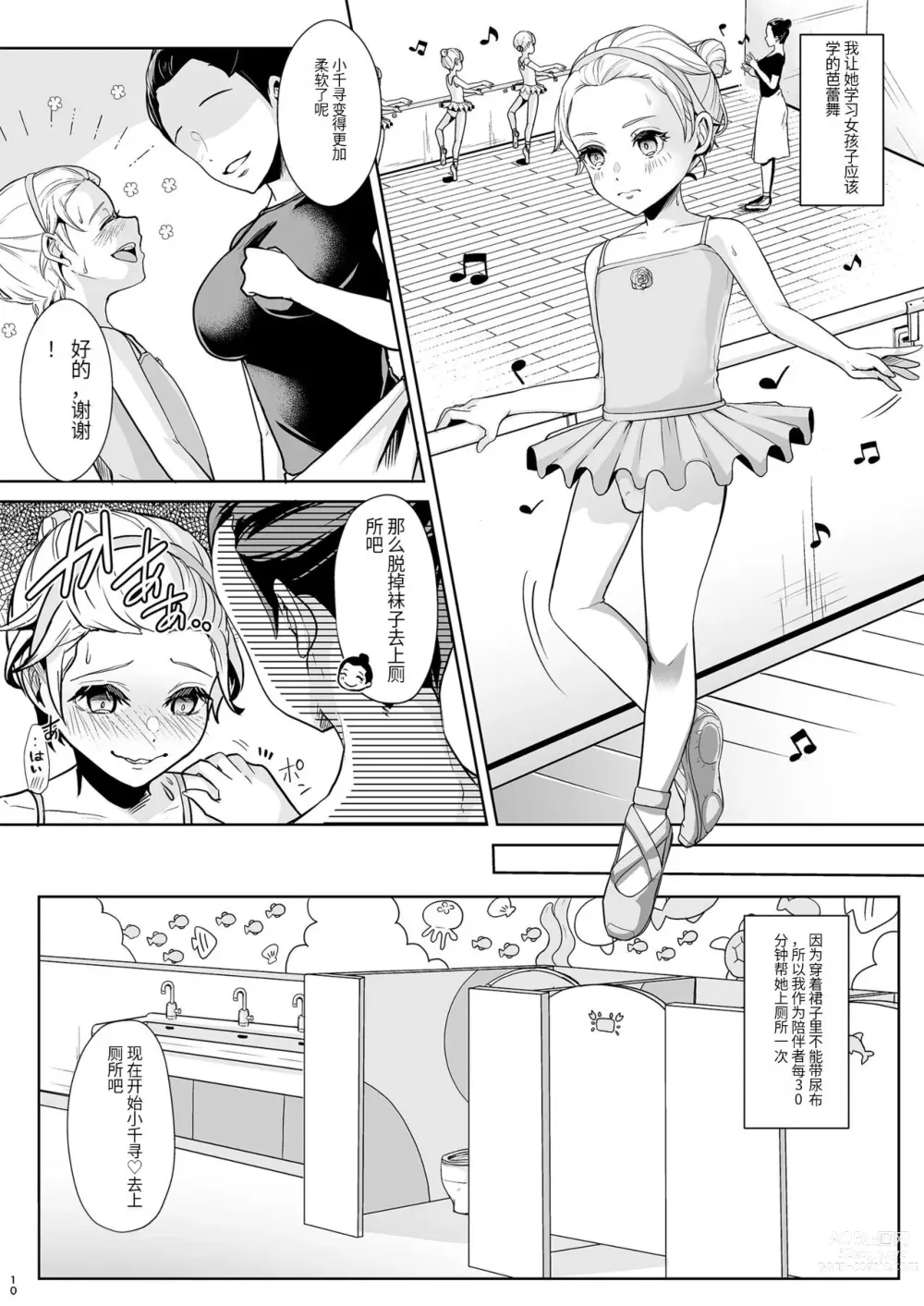 Page 11 of doujinshi Sonogo no Omorashi Sensei