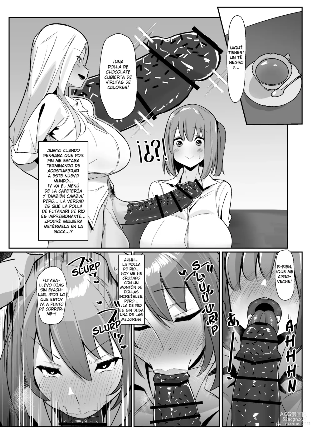 Page 17 of doujinshi ¡Un día me desperté y de repente hacer eyacular a las futanaris era lo más normal del mundo!