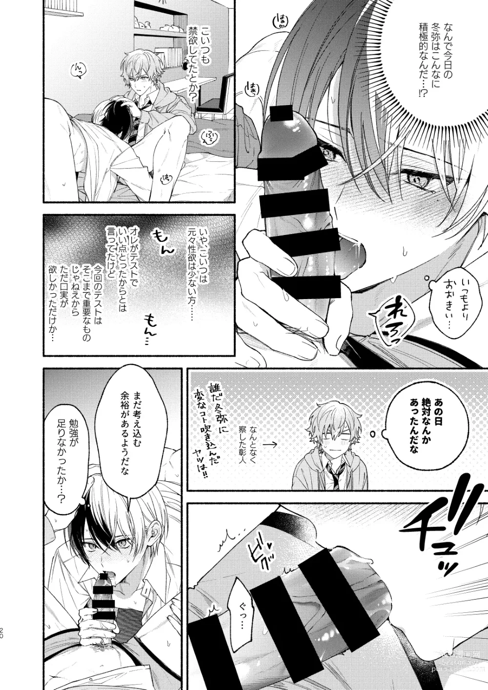 Page 19 of doujinshi Chotto Renshuu Sasete Kure - Let me practice a little