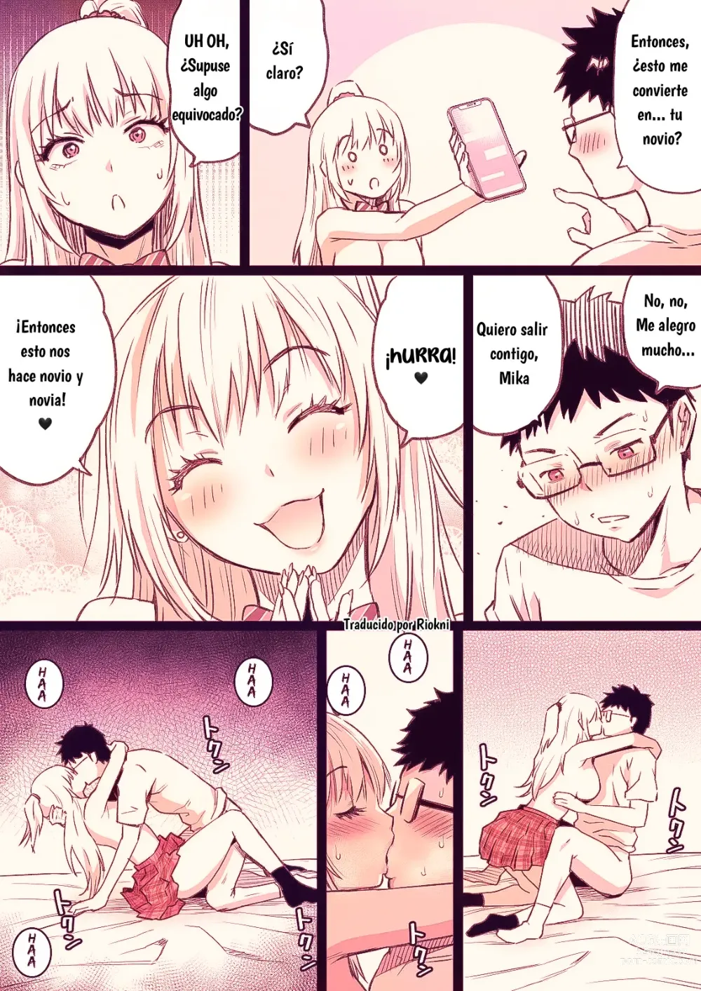 Page 36 of doujinshi Hisashiburi ni Saikai shita Osananajimi wa Dosukebe Gal ni Nattemashita.