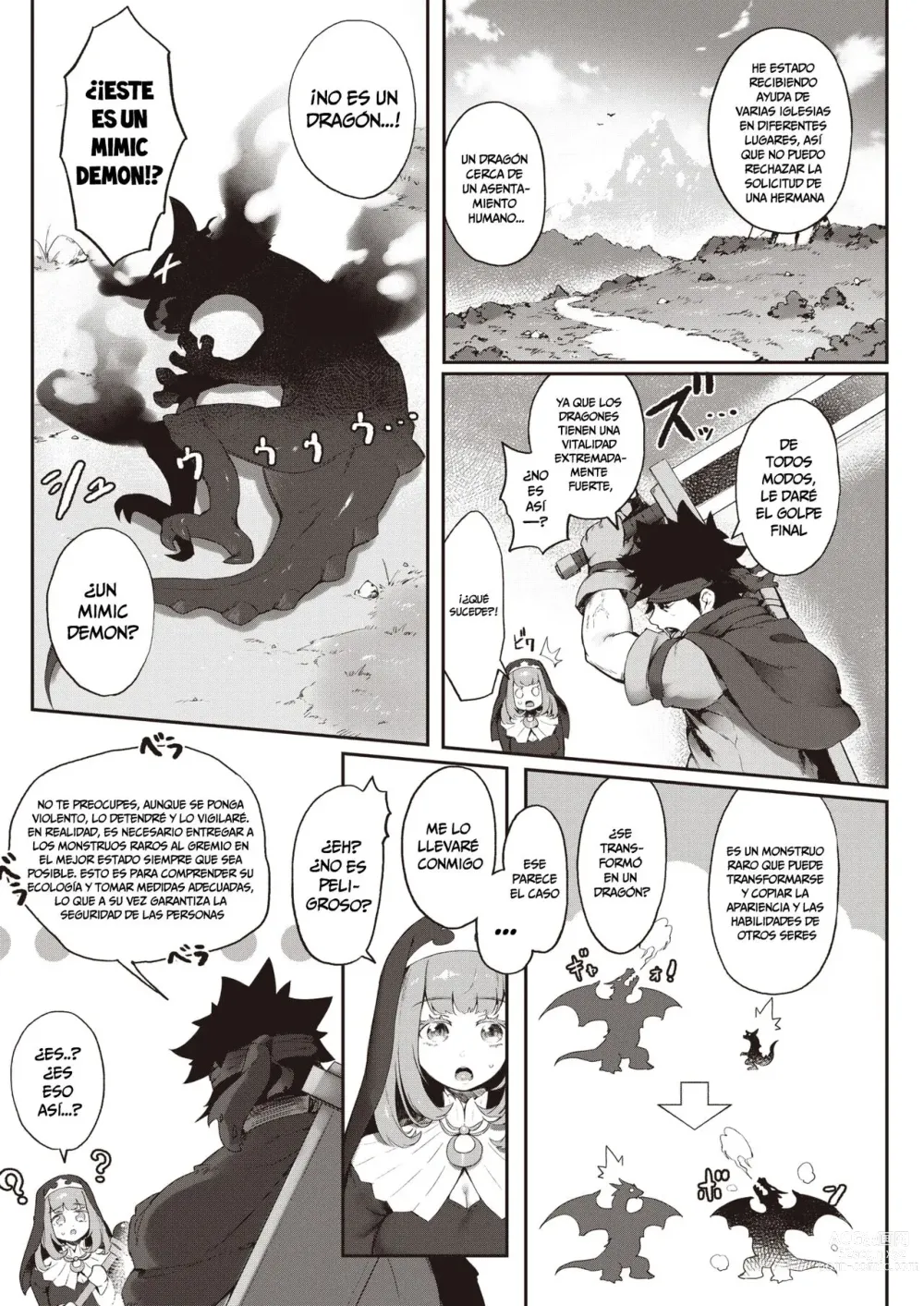 Page 2 of manga Sister Monster