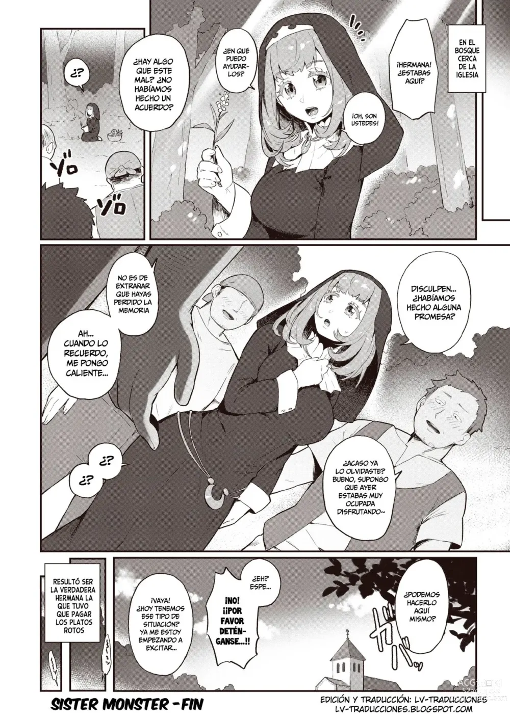 Page 18 of manga Sister Monster