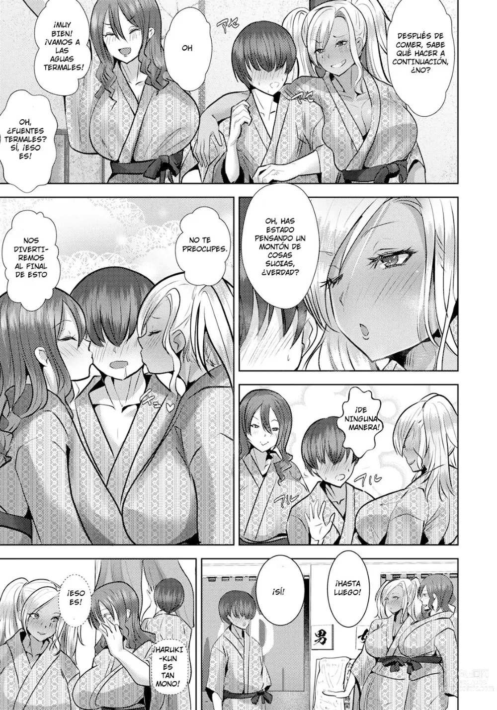 Page 3 of manga Negaeri Onsen (decensored)