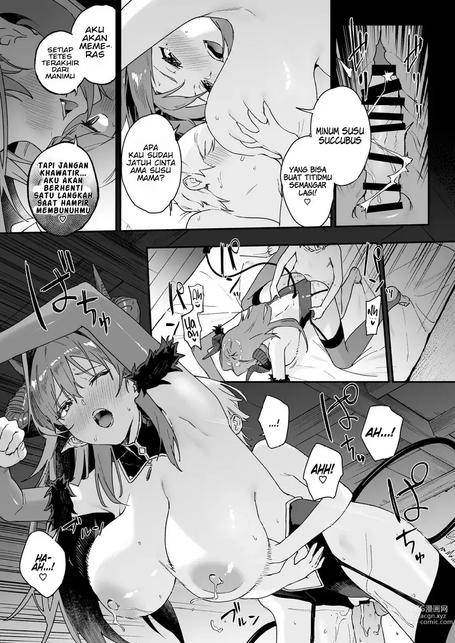 Page 27 of doujinshi Aku Bertarung Melawan Mbak-Mbak Succubus Cabul Dengan Hukuman Seks!
