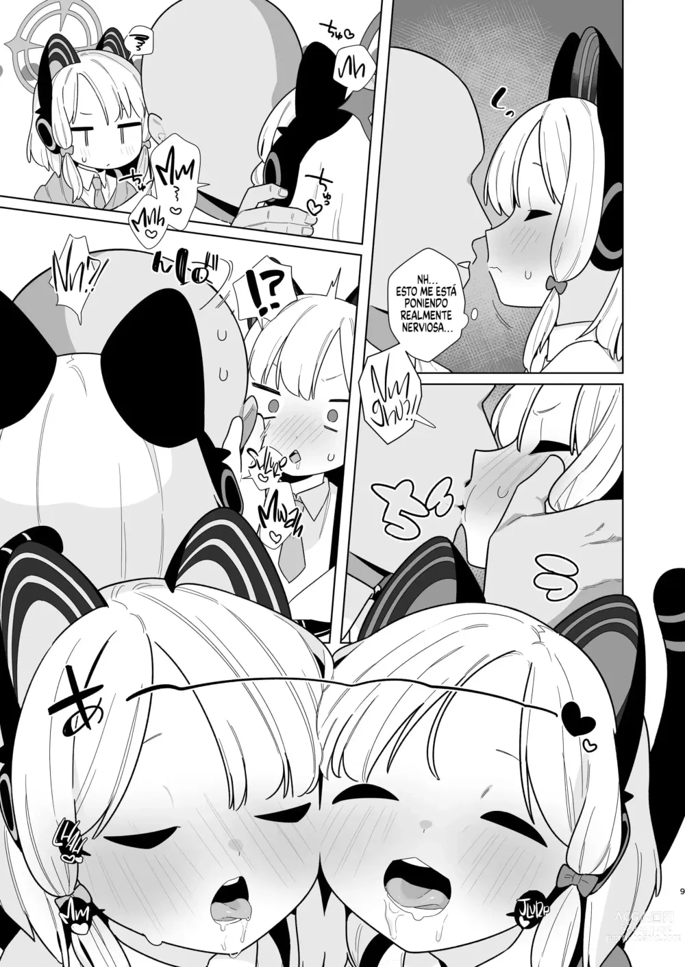 Page 8 of doujinshi The Blue Archive Mind Control Club ~Gamer Twins Chapter~
