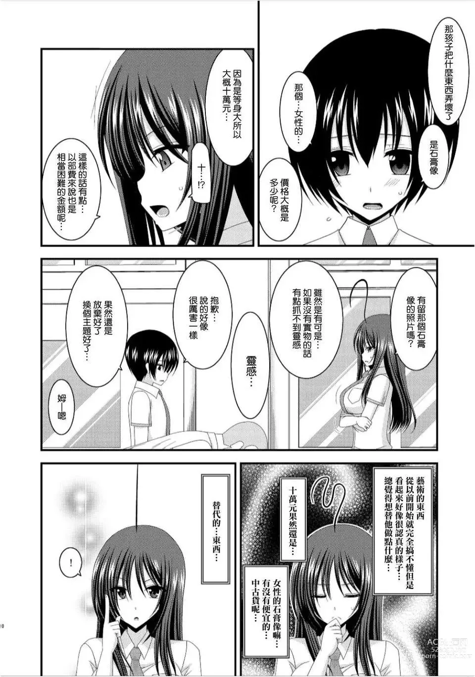 Page 10 of doujinshi Roshutsu Shoujo Nikki 7 Satsume
