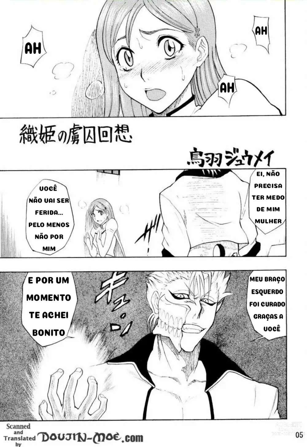 Page 4 of doujinshi Orihime no Ryoshuu Kaisou