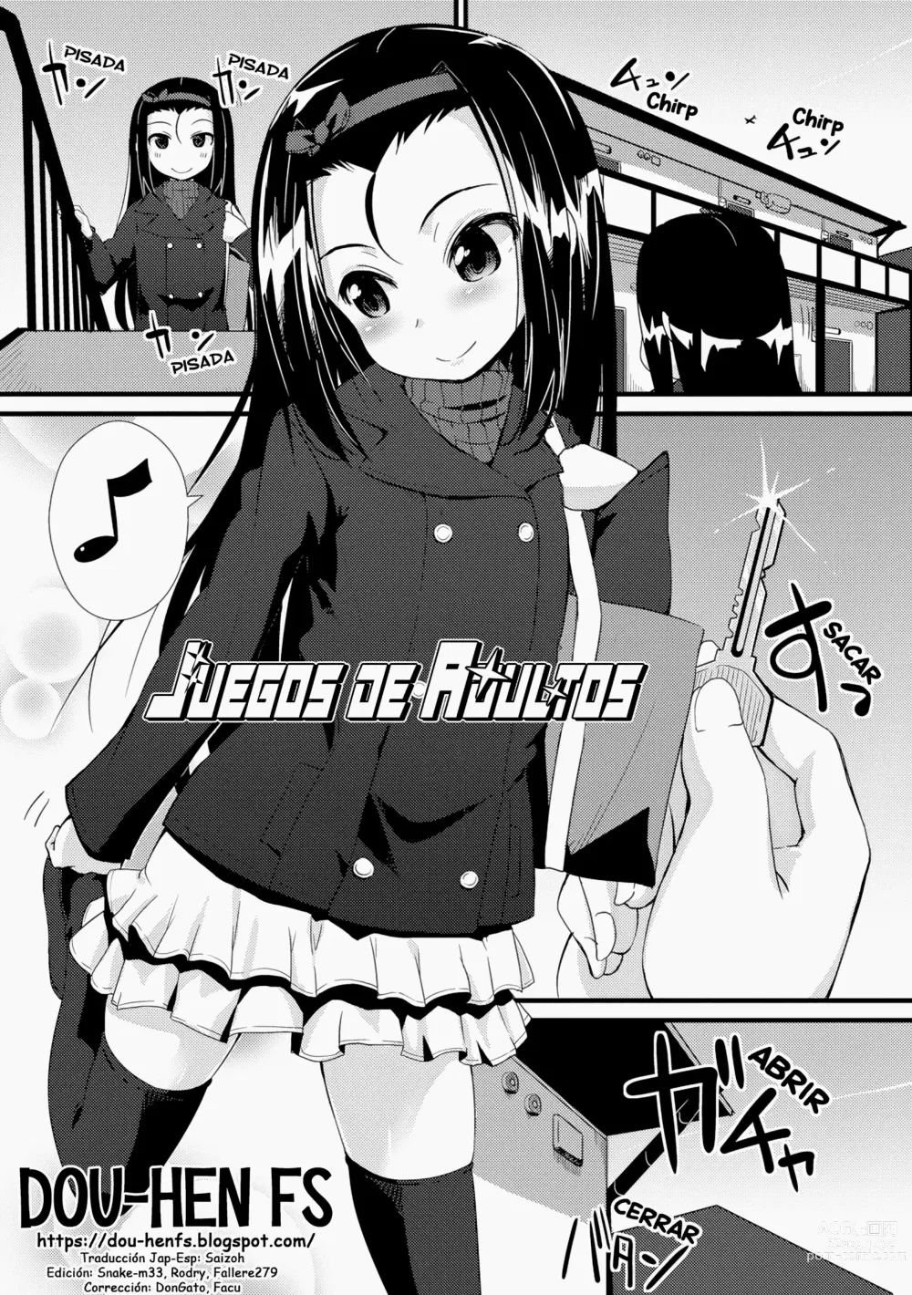 Page 1 of manga Juegos de adultos