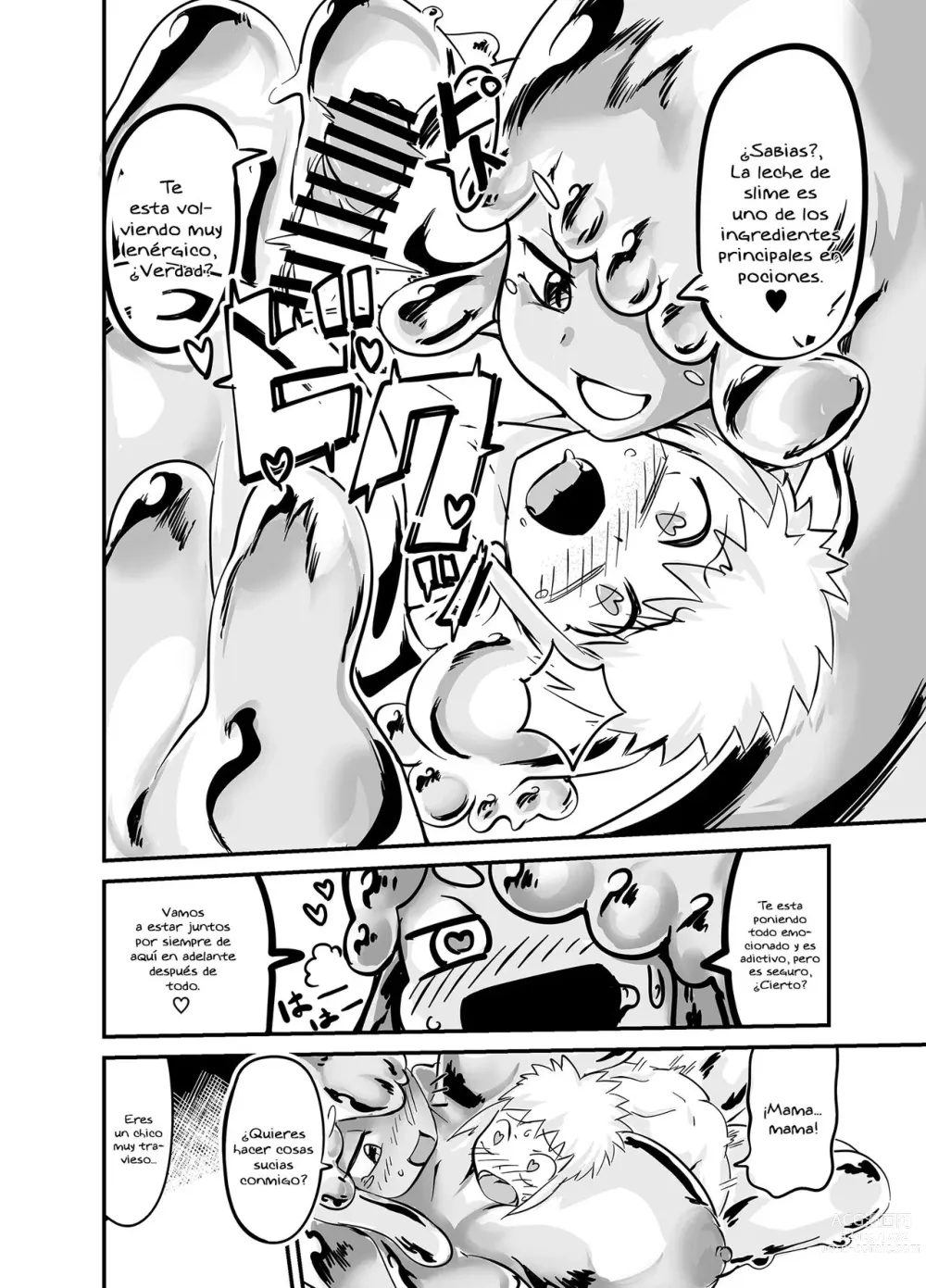 Page 6 of doujinshi A Baby-Making Quest With a Gooey Slime Girl