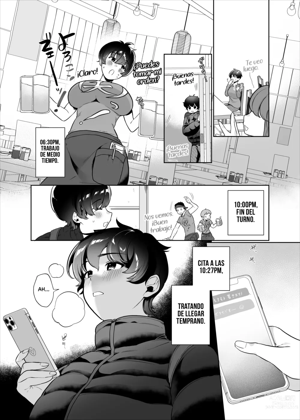 Page 4 of doujinshi El Juego de Pechos de @Kanomaru