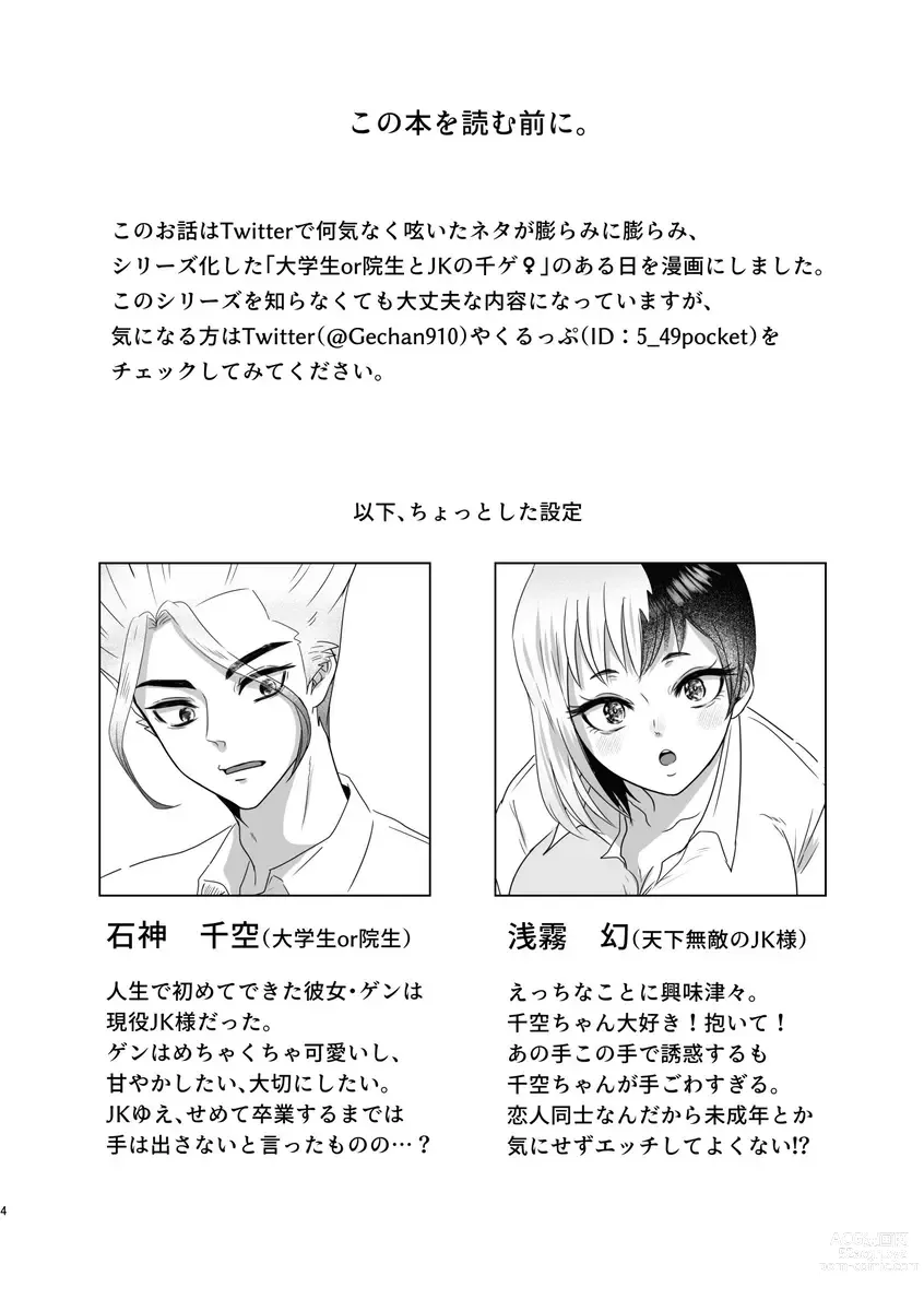 Page 3 of doujinshi Koihakusemono