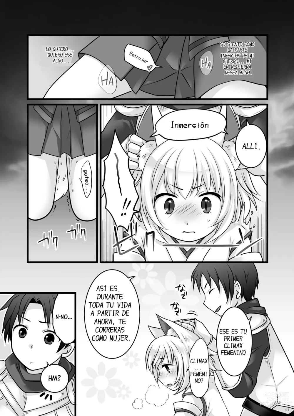 Page 12 of doujinshi Ippan Heishi Akira ga Shitennou Tamamo wo Tsukaima ni Dekita Wake