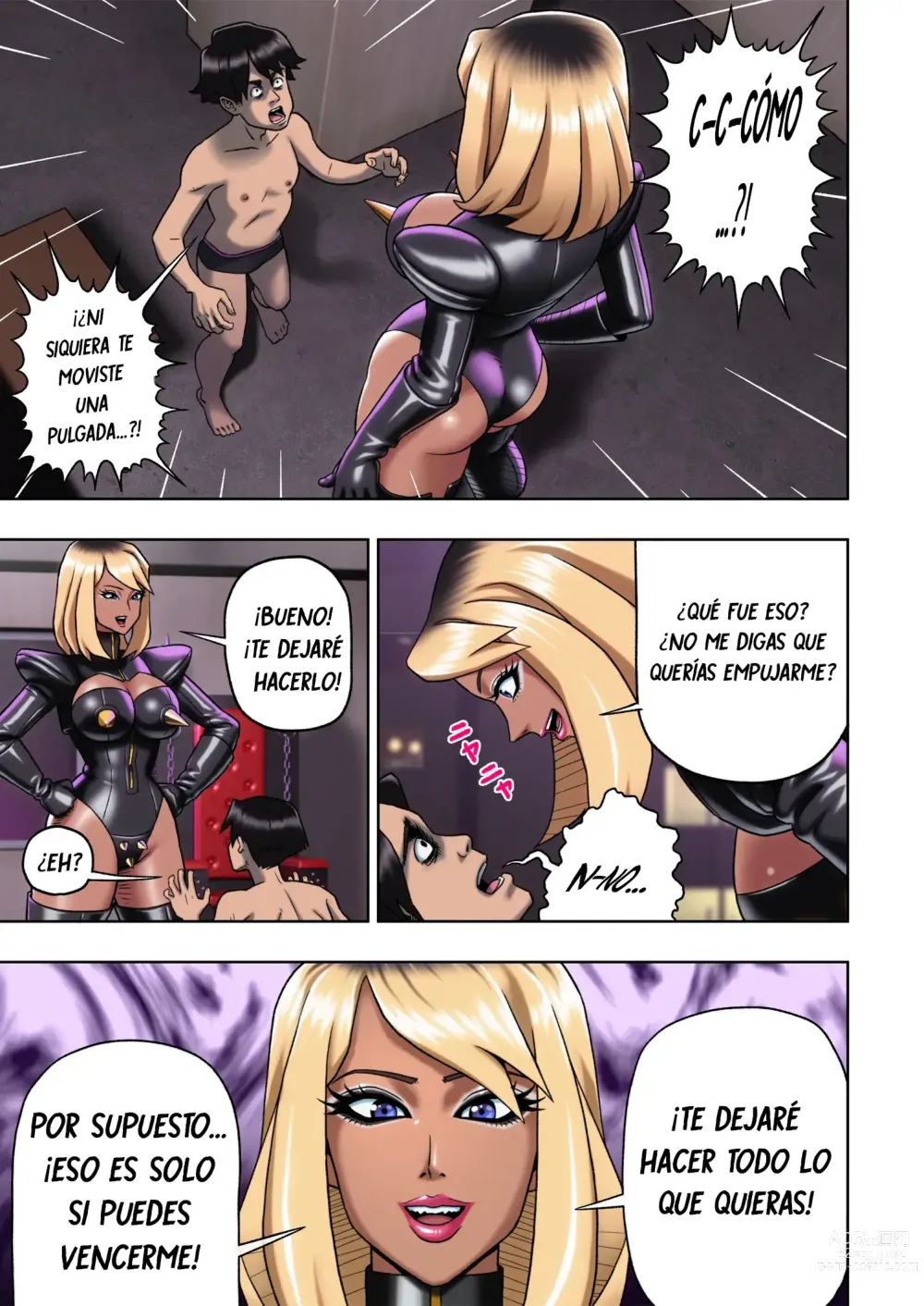 Page 15 of doujinshi Kuro Gal Bondage: Enka Boots no Manga 2