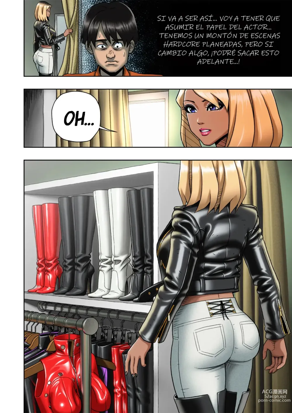 Page 8 of doujinshi Kuro Gal Bondage: Enka Boots no Manga 2