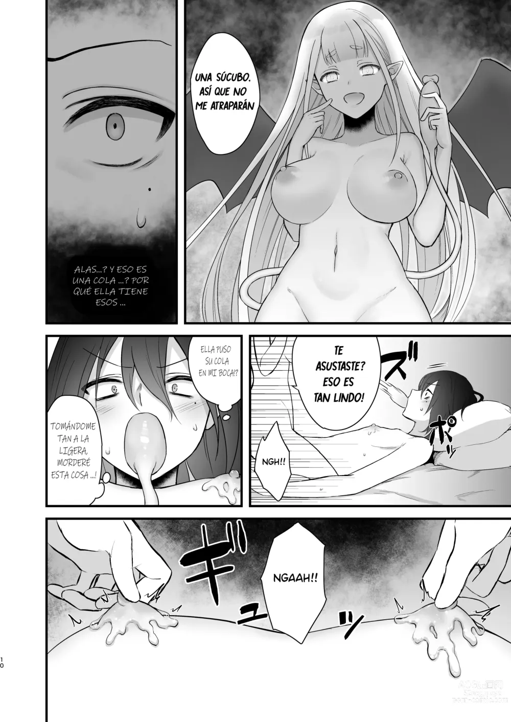 Page 11 of doujinshi Osugaki ga Futanari Inma ni Wakaraserareru Hon