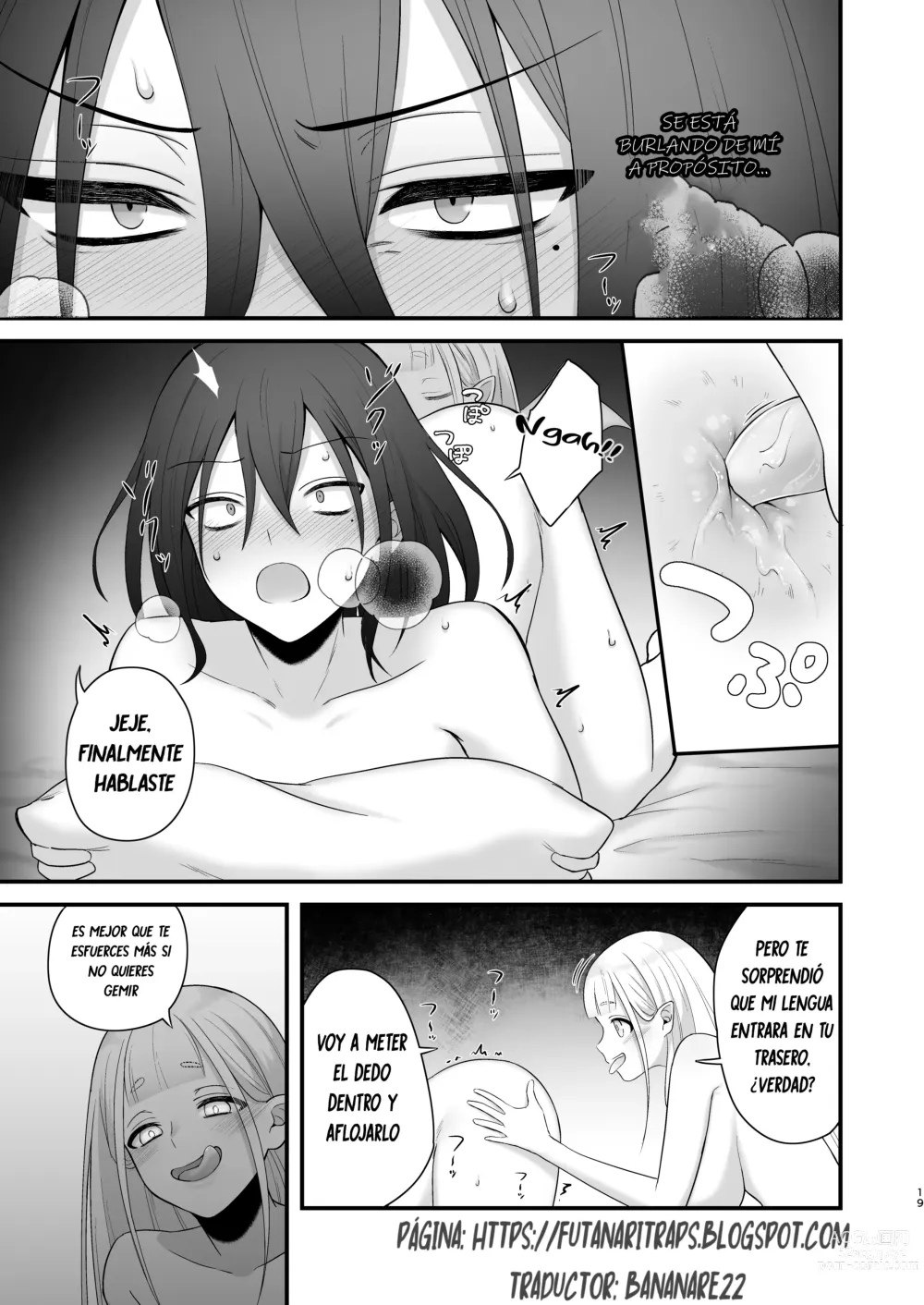 Page 20 of doujinshi Osugaki ga Futanari Inma ni Wakaraserareru Hon