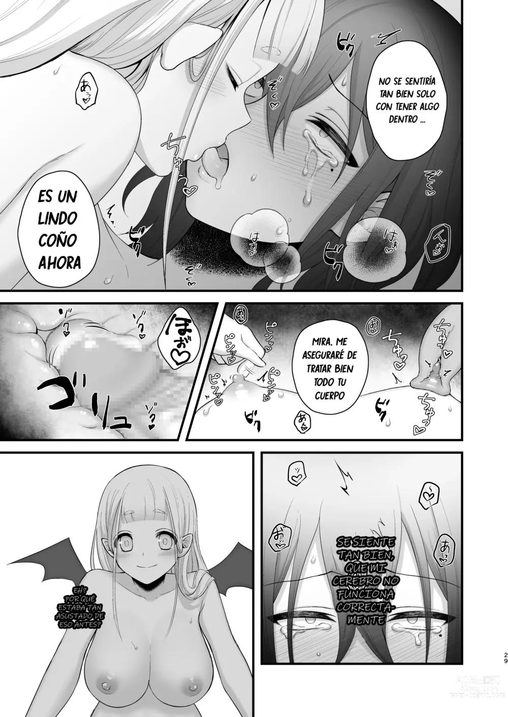 Page 30 of doujinshi Osugaki ga Futanari Inma ni Wakaraserareru Hon