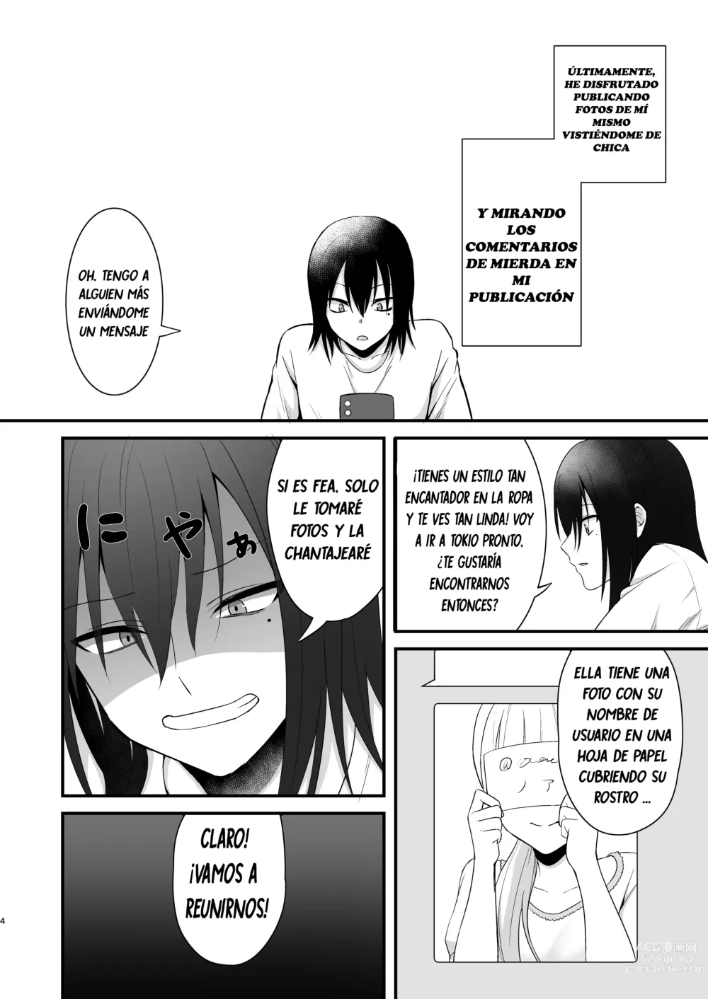 Page 5 of doujinshi Osugaki ga Futanari Inma ni Wakaraserareru Hon