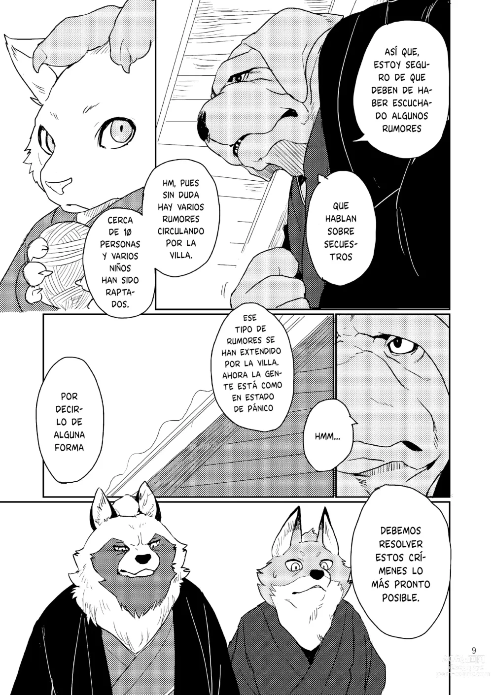 Page 9 of doujinshi El Tintineo de las Campanas 1