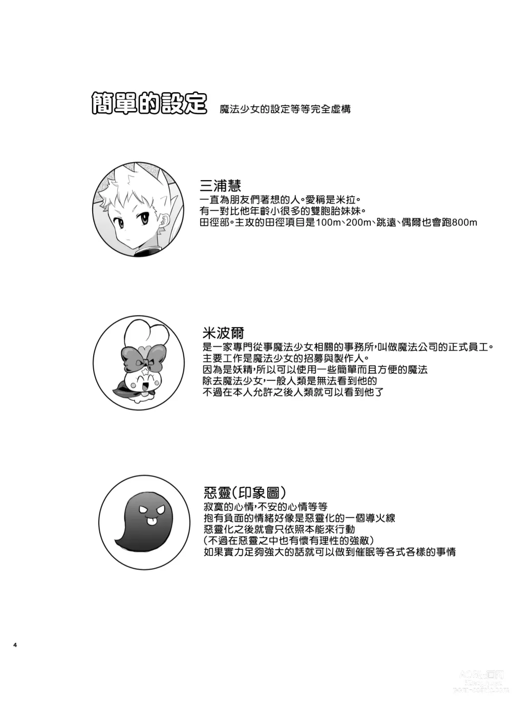 Page 3 of doujinshi Mahou Shoujo Mirakuru Mirachan丨魔法少女奇蹟米拉醬 (decensored)