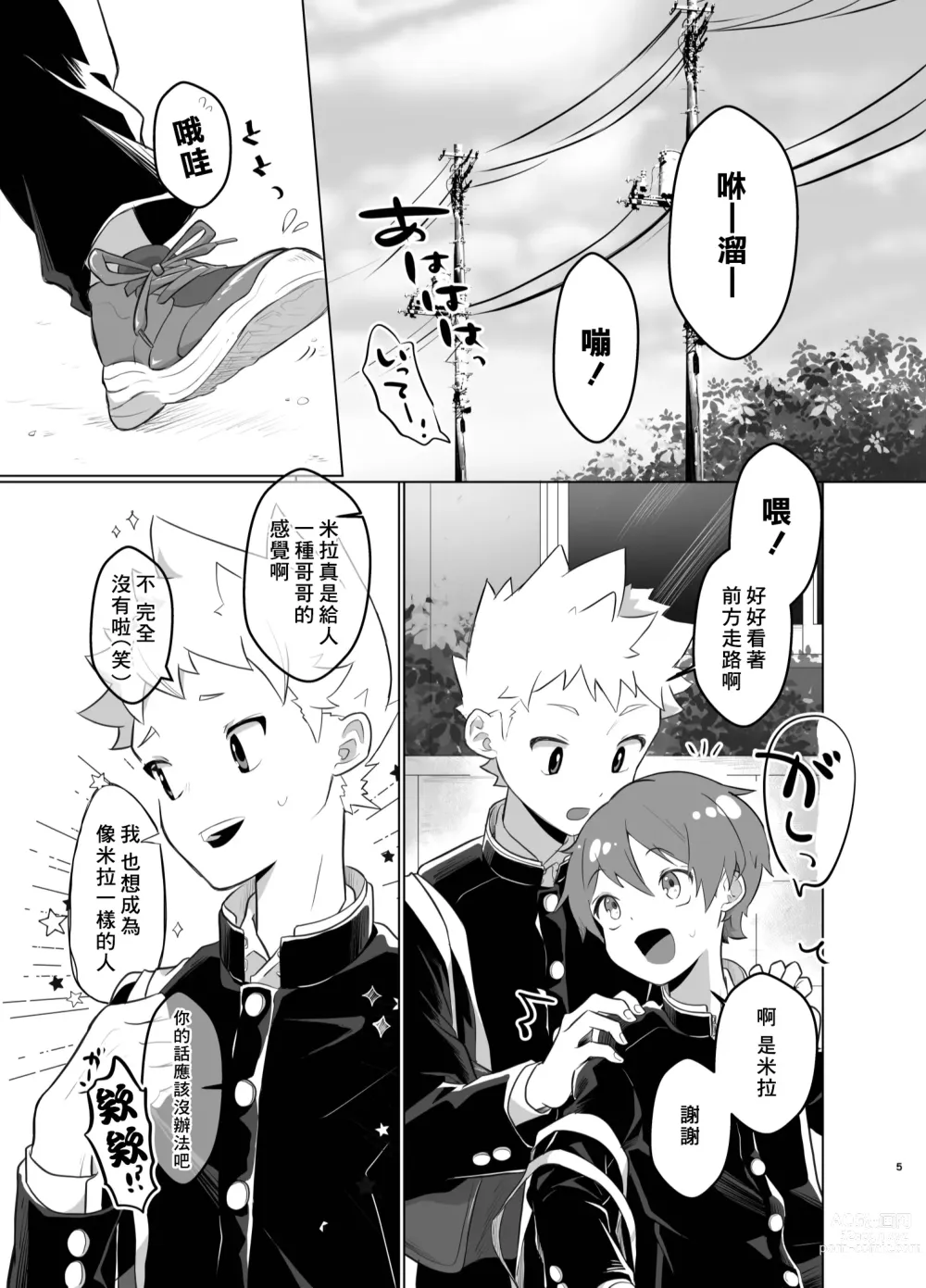 Page 4 of doujinshi Mahou Shoujo Mirakuru Mirachan丨魔法少女奇蹟米拉醬 (decensored)