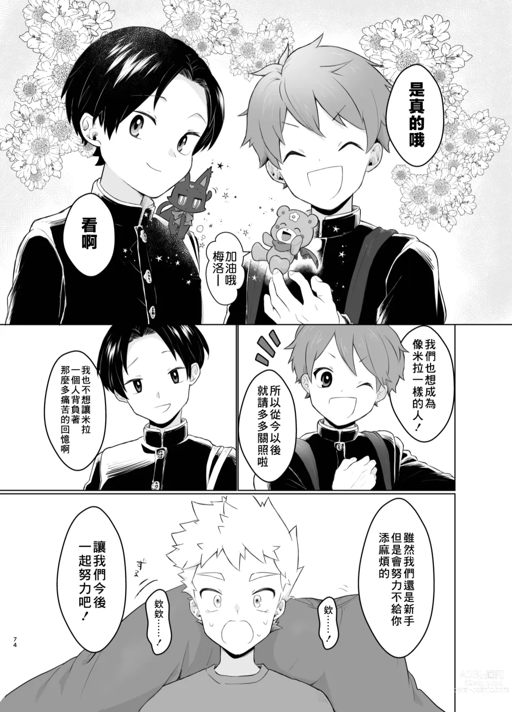 Page 73 of doujinshi Mahou Shoujo Mirakuru Mirachan丨魔法少女奇蹟米拉醬 (decensored)