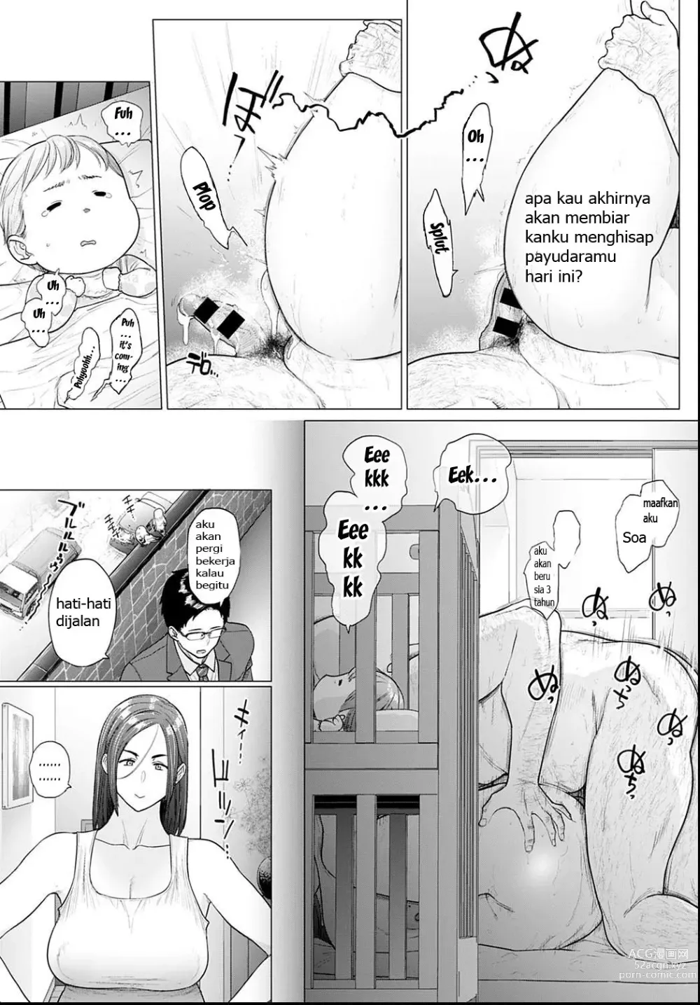 Page 30 of doujinshi Otou-san, Tetsudatte kudasai.