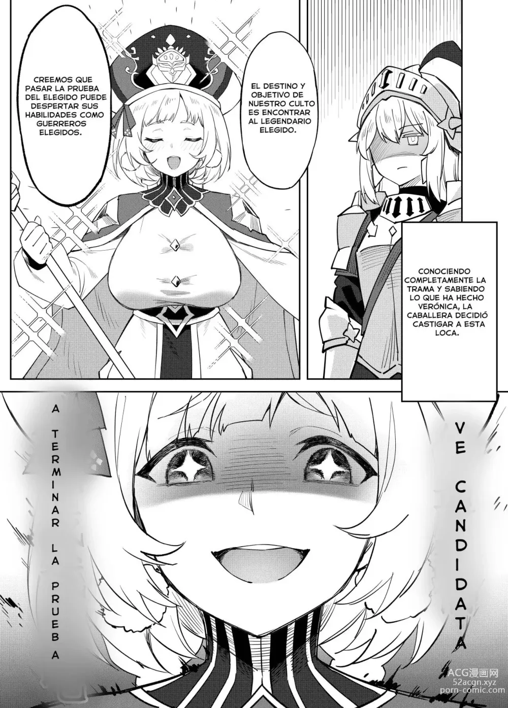 Page 1 of manga Castigando a la Decana Pervertida