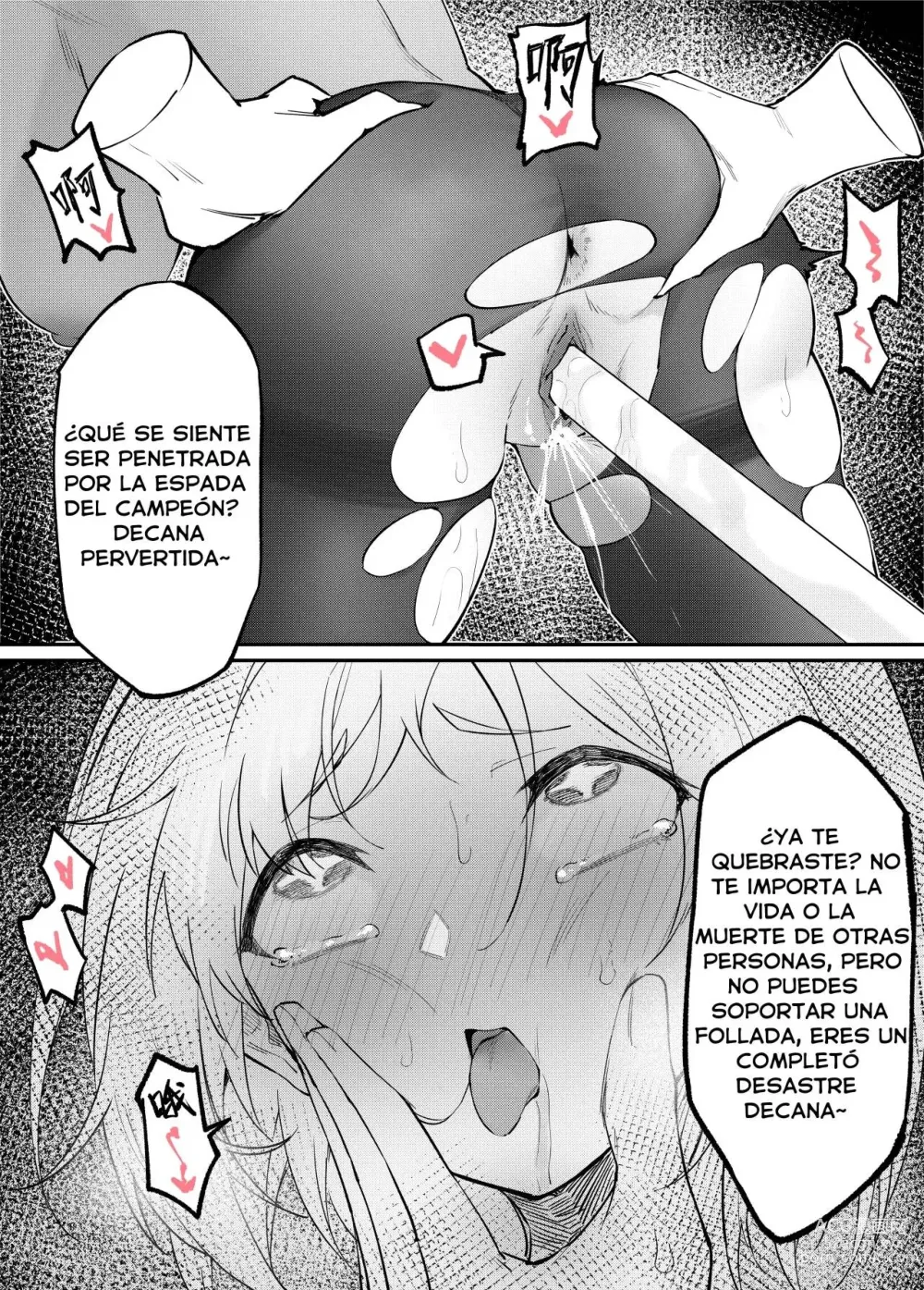 Page 4 of manga Castigando a la Decana Pervertida