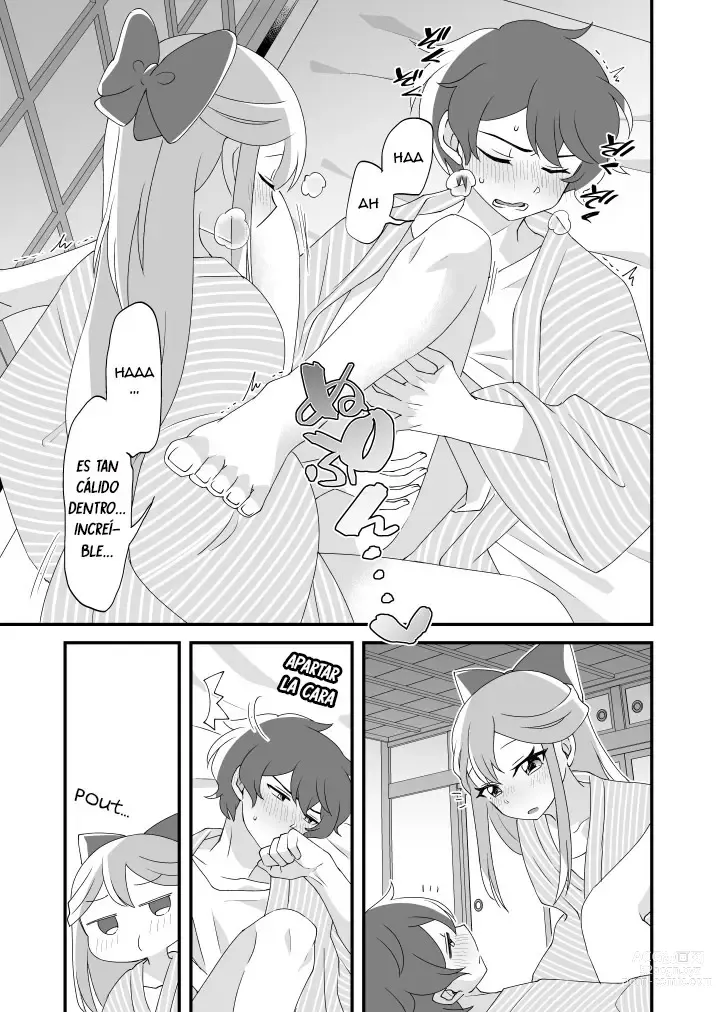 Page 22 of doujinshi Mitsugetsu ni wa Touku Tomo