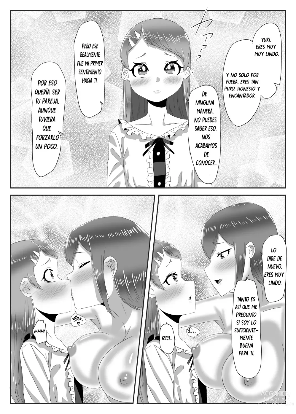 Page 22 of doujinshi Batsu Game de Josou Sanpo Saserareteitara Ikemen Futanari Musume ni Tasukeraremashita