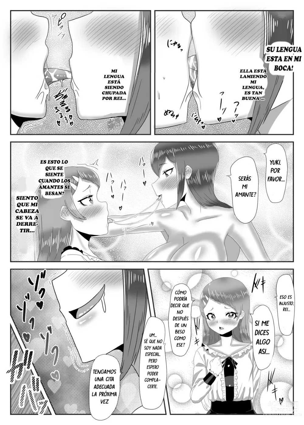 Page 23 of doujinshi Batsu Game de Josou Sanpo Saserareteitara Ikemen Futanari Musume ni Tasukeraremashita