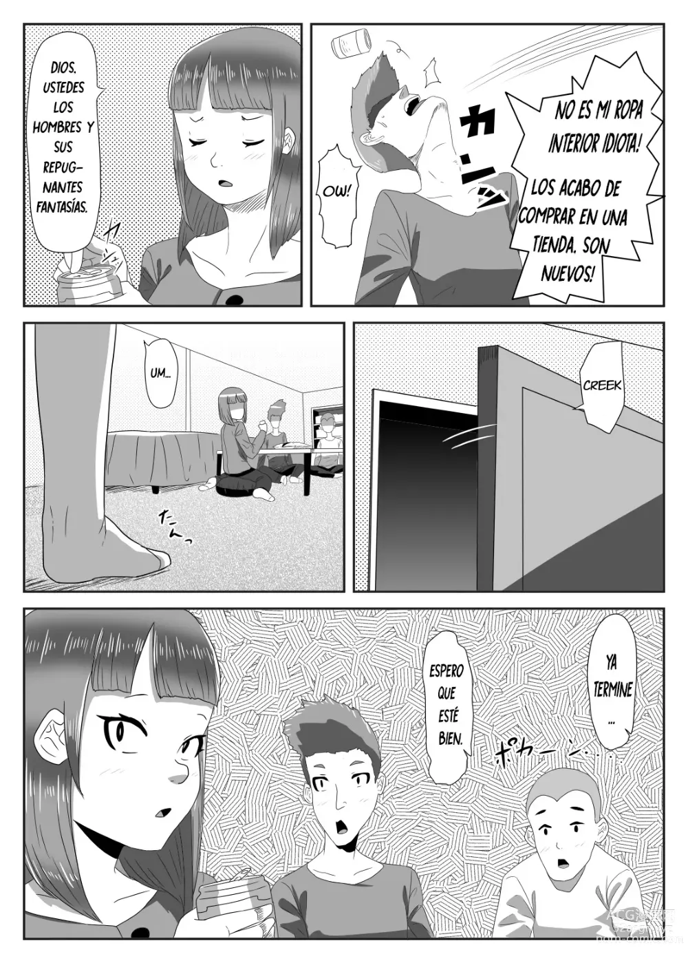 Page 6 of doujinshi Batsu Game de Josou Sanpo Saserareteitara Ikemen Futanari Musume ni Tasukeraremashita