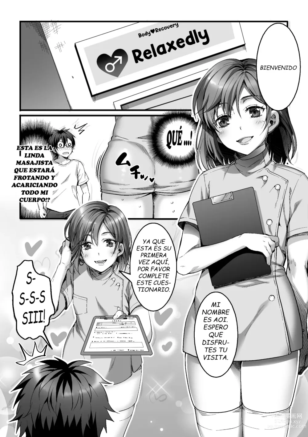 Page 3 of manga Etsuraku Massage e Youkoso ~Himitsu no Ura Op Service Chuu~ Ch. 1
